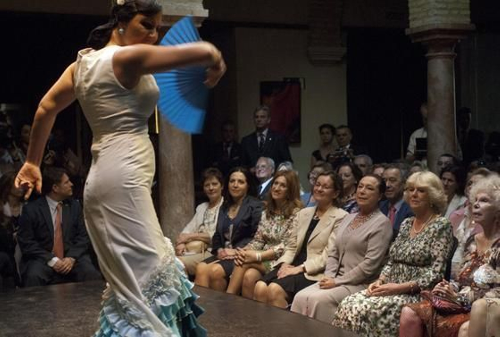 Espectáculo en el Museo del baile Flamenco de Sevilla de Cristina Hoyos.

Foto: Manuel Gómez