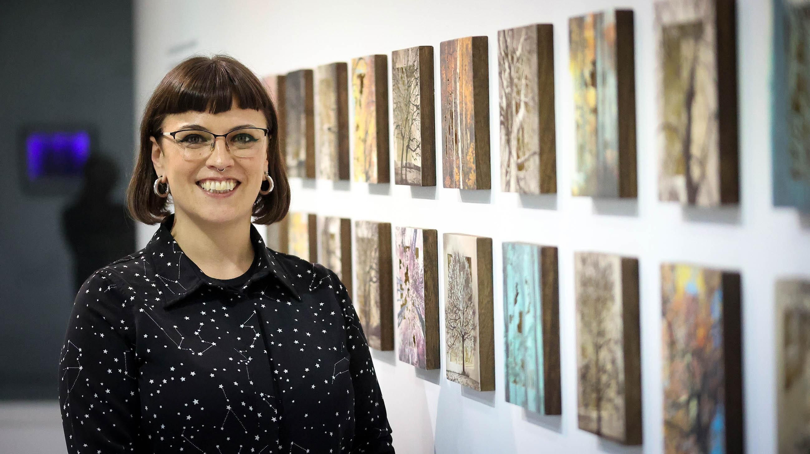 María Puyol expone su obra en el Campus de Jerez