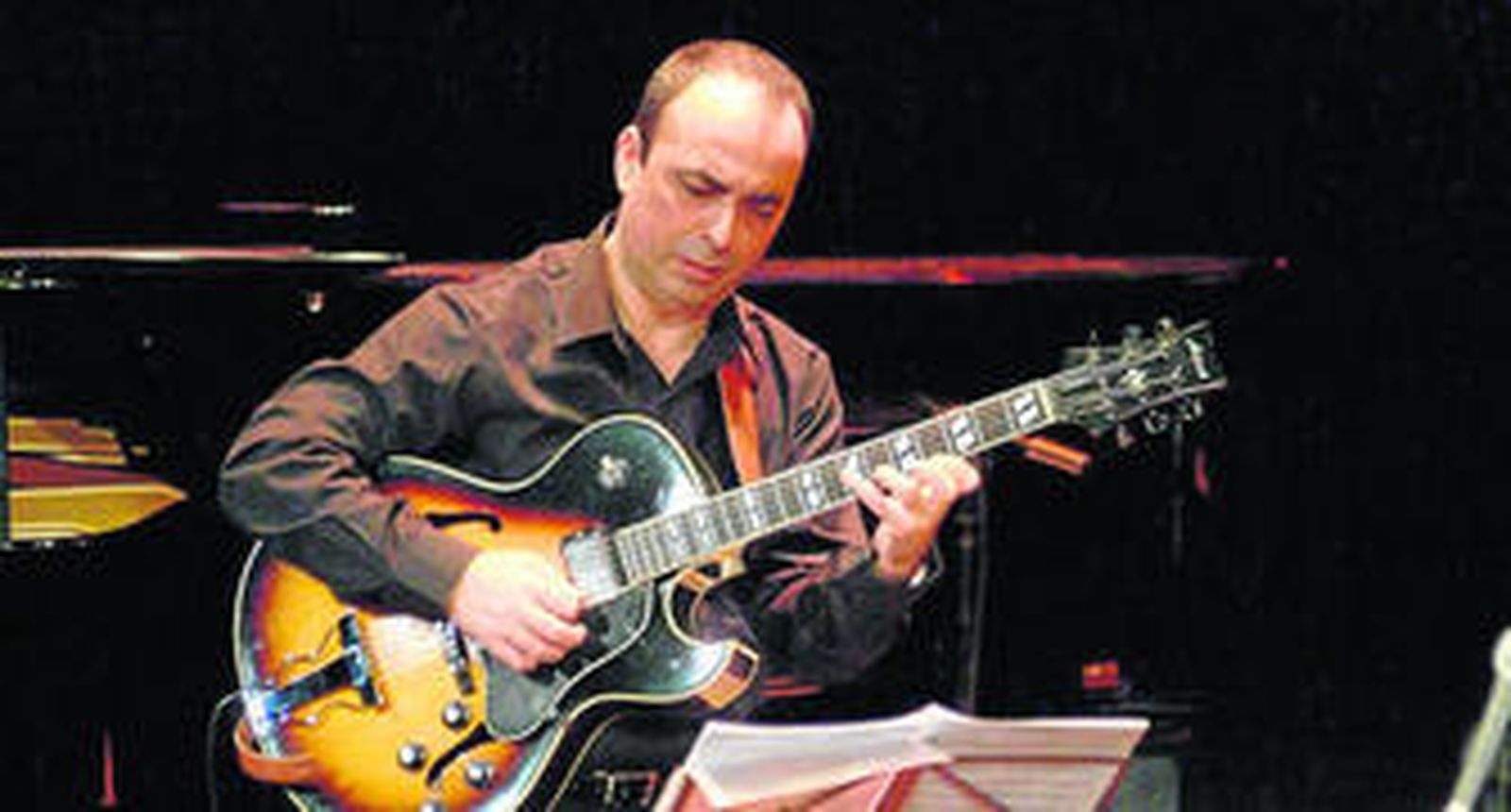 Kiko Aguado, durante una actuación en directo.