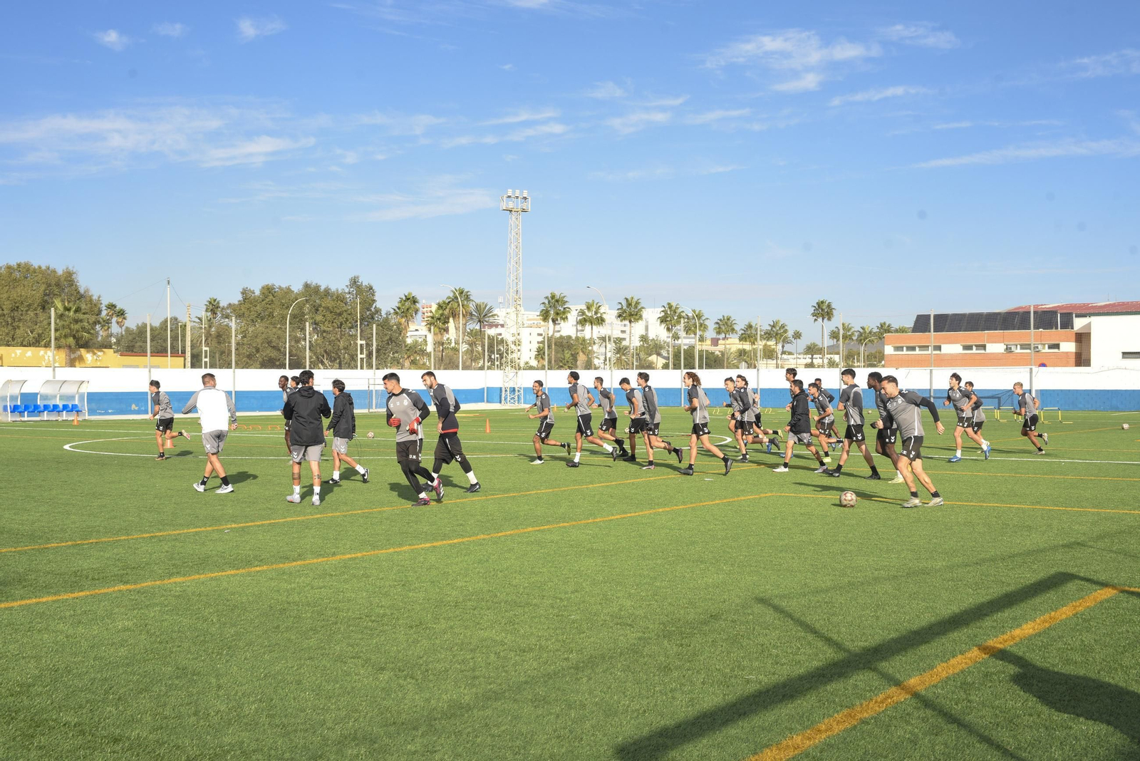 Las fotos del entrenamiento de la Balona previo al partido con el Sevilla C