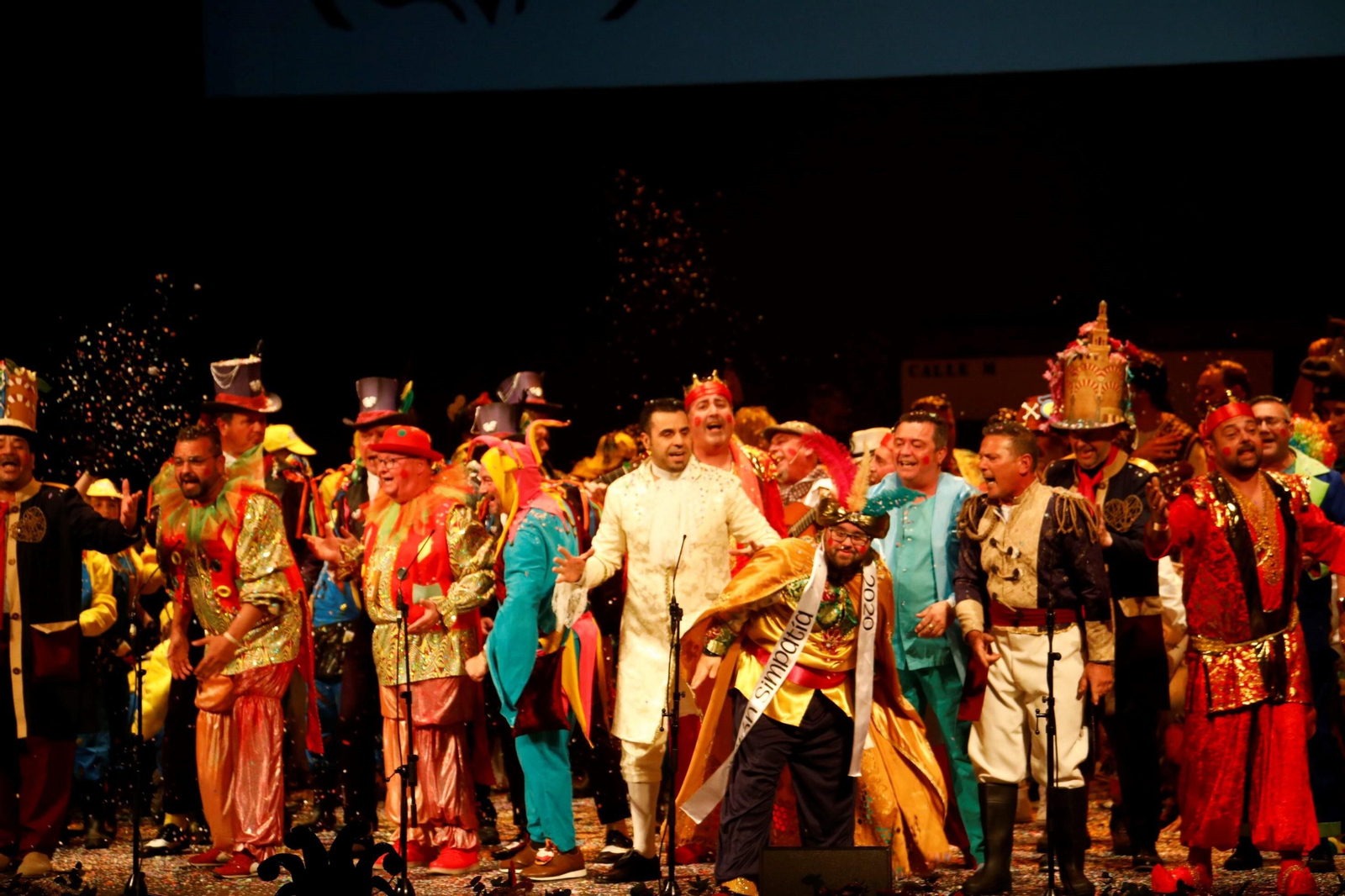 Las mejores imágenes del pregón del Carnaval en el Gran Teatro de Córdoba Las mejores imágenes del pregón del Carnaval en el Gran Teatro de Córdoba