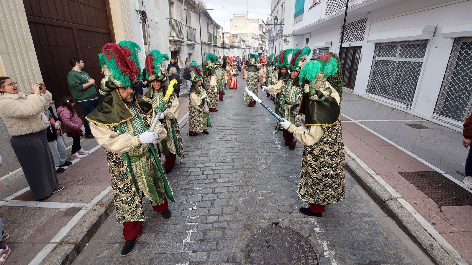 Imágenes de la cabalgata del Cartero Real de Jerez