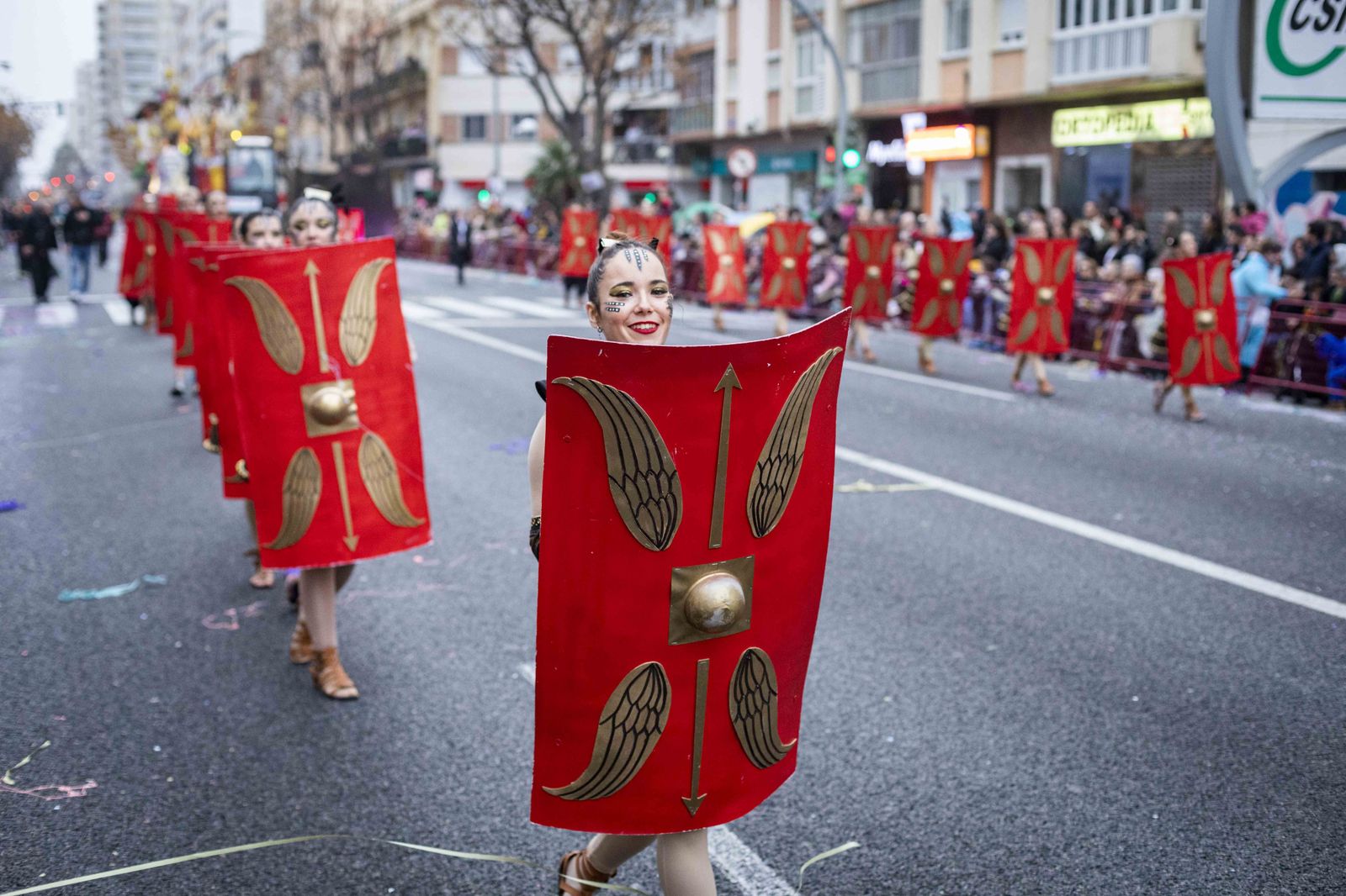 La Cabalgata Magna del Carnaval de Cádiz 2024, en imágenes