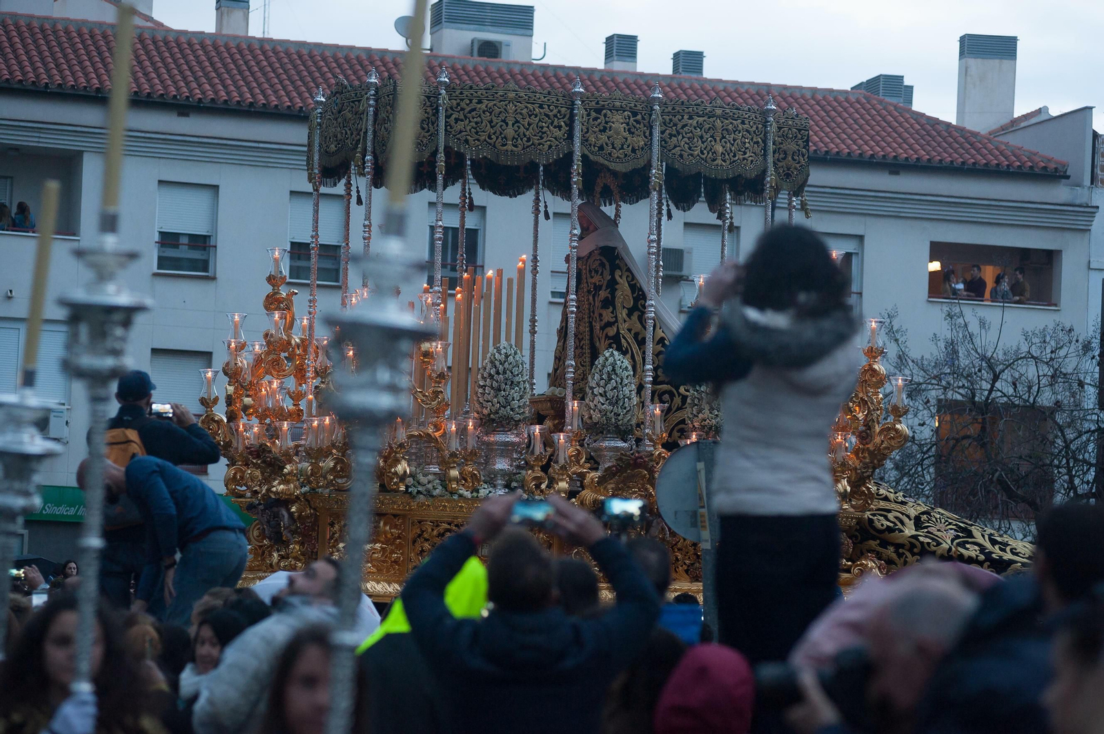 Las fotos de Mena en el Jueves Santo en Málaga
