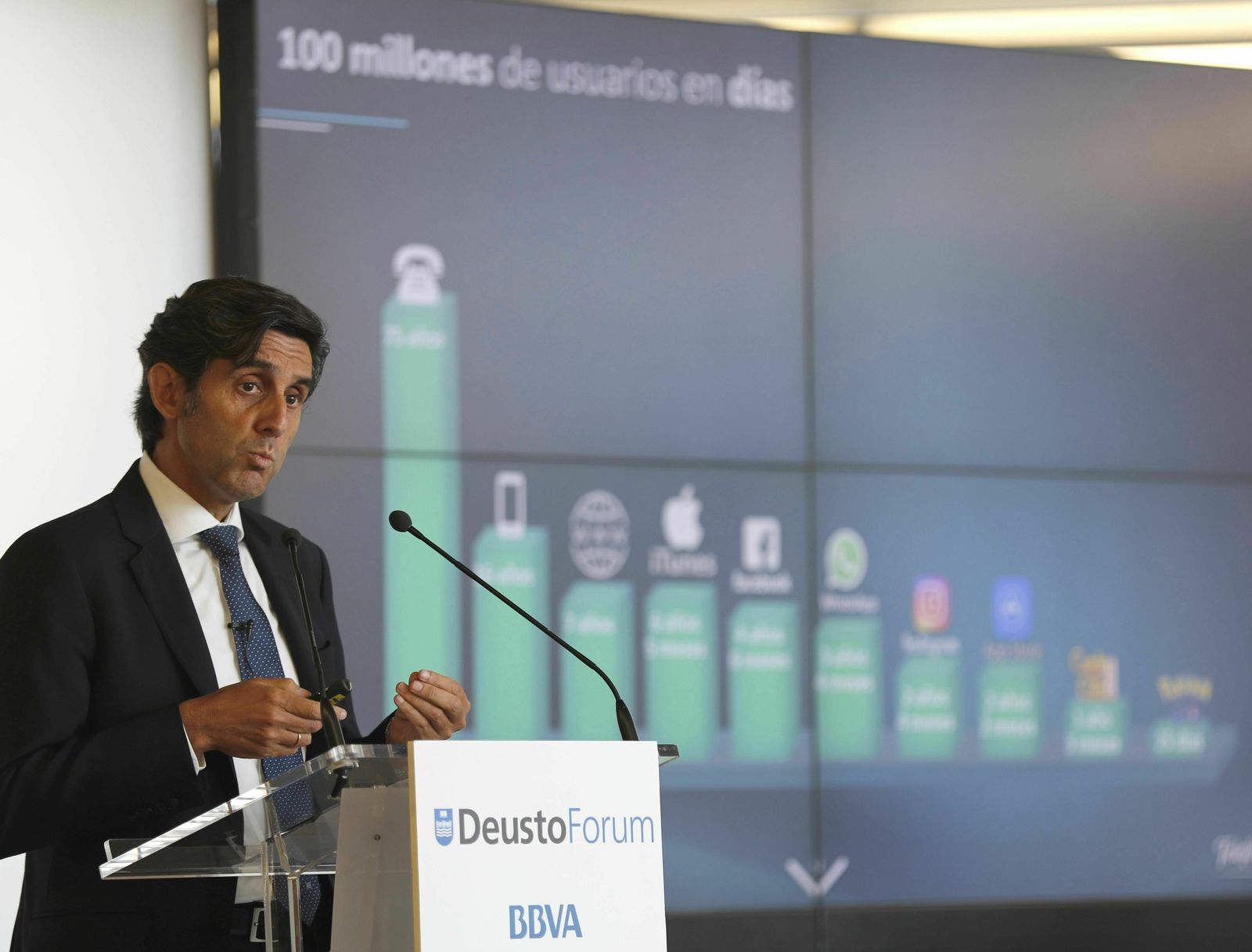 José María Álvarez-Pallete, presidente ejecutivo de Telefónica