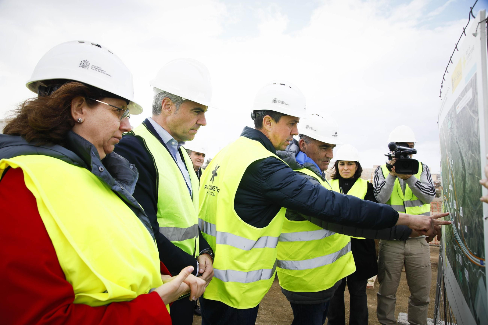 Remodelación del enlace de las autovías A-7 y A-92, en imágenes