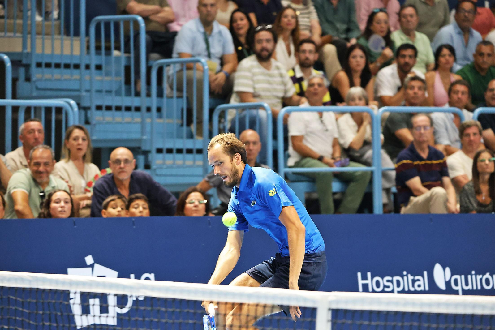 Imágenes de la final masculina de la Copa del Rey de tenis entre Daniil Medvedev y Alejandro Davidovich