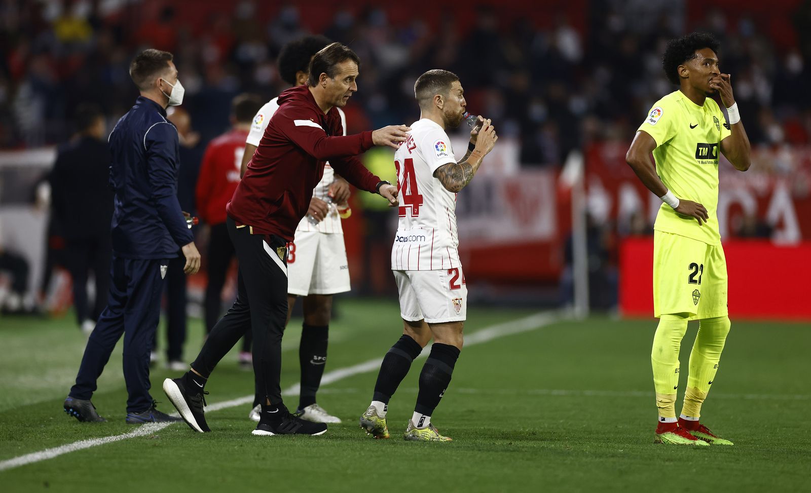 Las imágenes del Sevilla-Elche