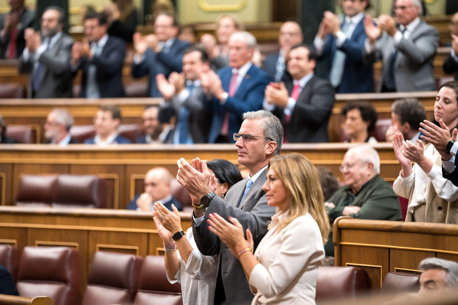 La primera sesión del debate de investidura en el Congreso de los Diputados, en imágenes