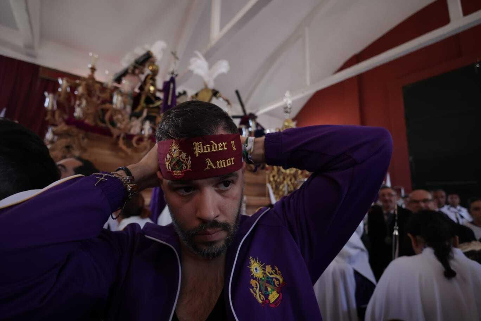 Las imágenes de la hermandad del Gran Poder de la Semana Santa de San Fernando 2023.