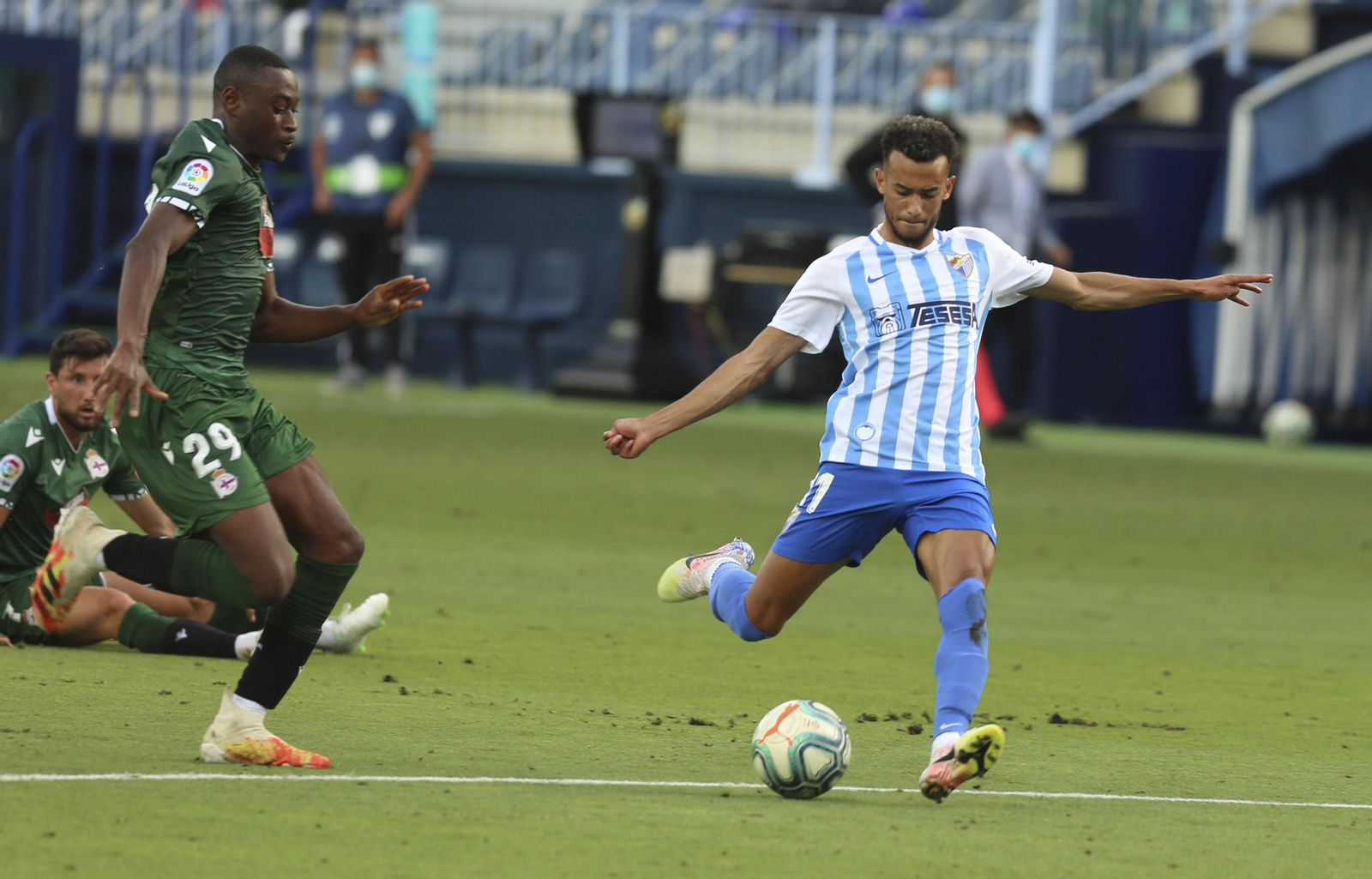 Las fotos del Málaga CF-Dépor