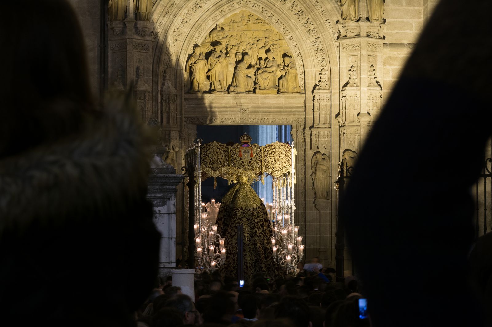 La Virgen de la Encarnación, ya en la Catedral