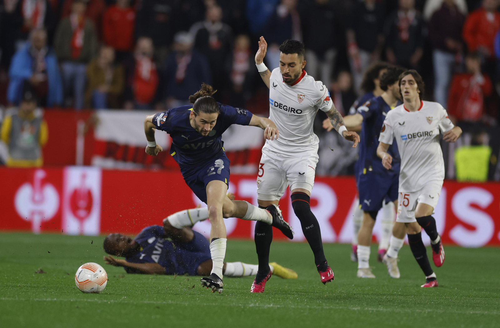 Las imágenes del Sevilla - Fenerbahçe