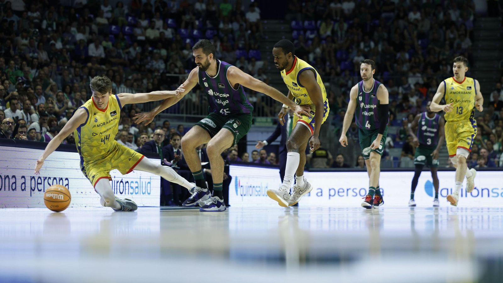 El Unicaja-MoraBanc Andorra, en fotos