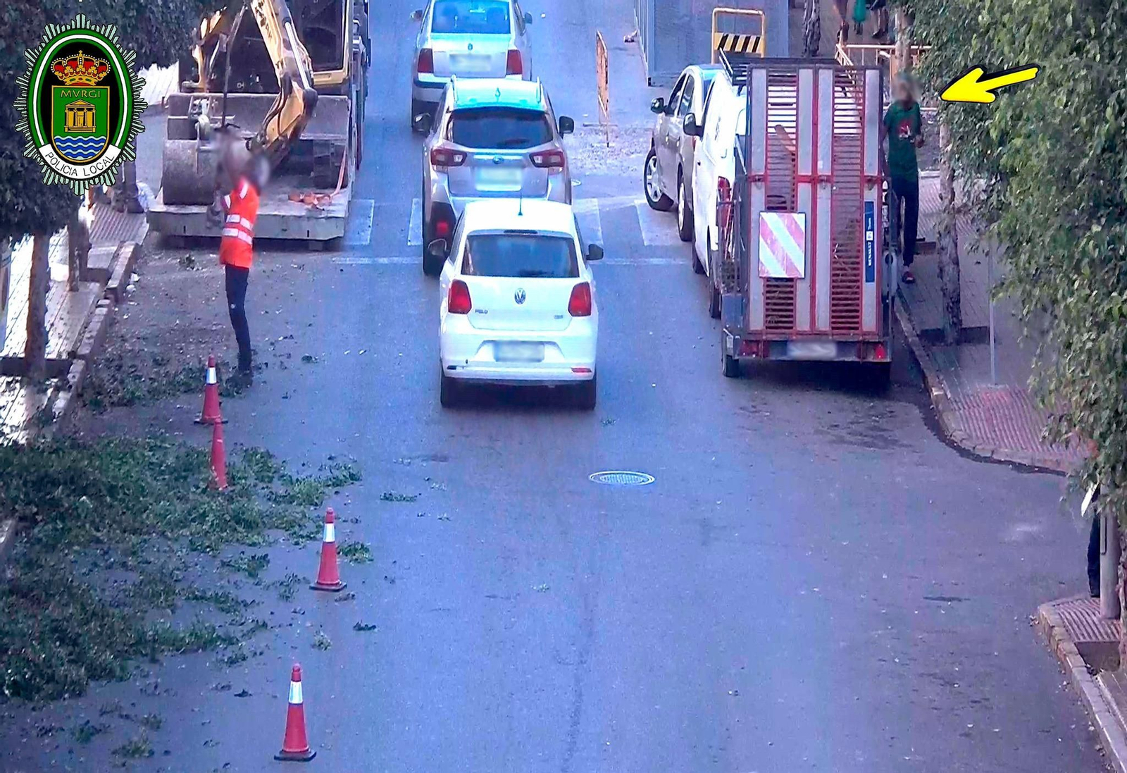 La Policía Local de El Ejido detuvo a un varón gracias al sistema de videovigilancia municipal