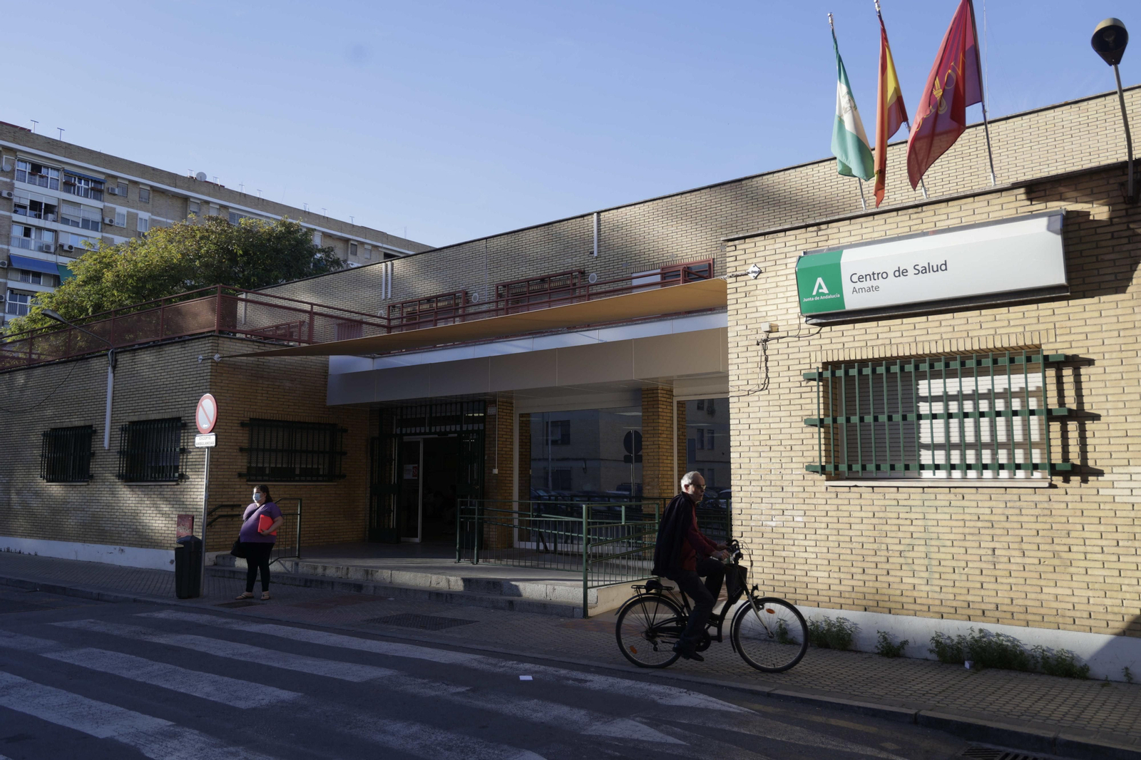 El puesto de urgencias del centro de salud de Amate es donde los médicos denuncian la mayor sobrecarga.