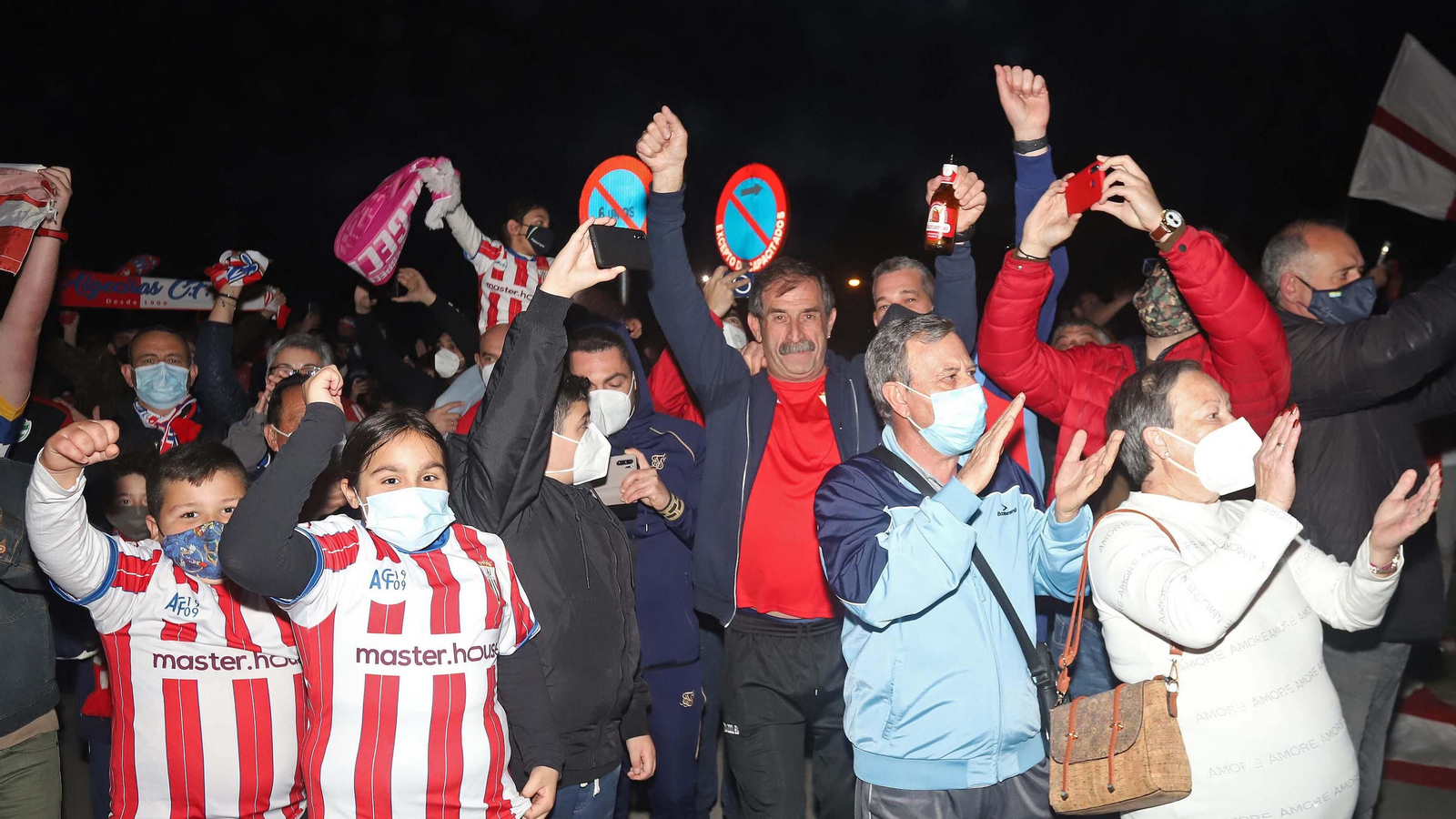 Fotos de la celebración del Algeciras CF