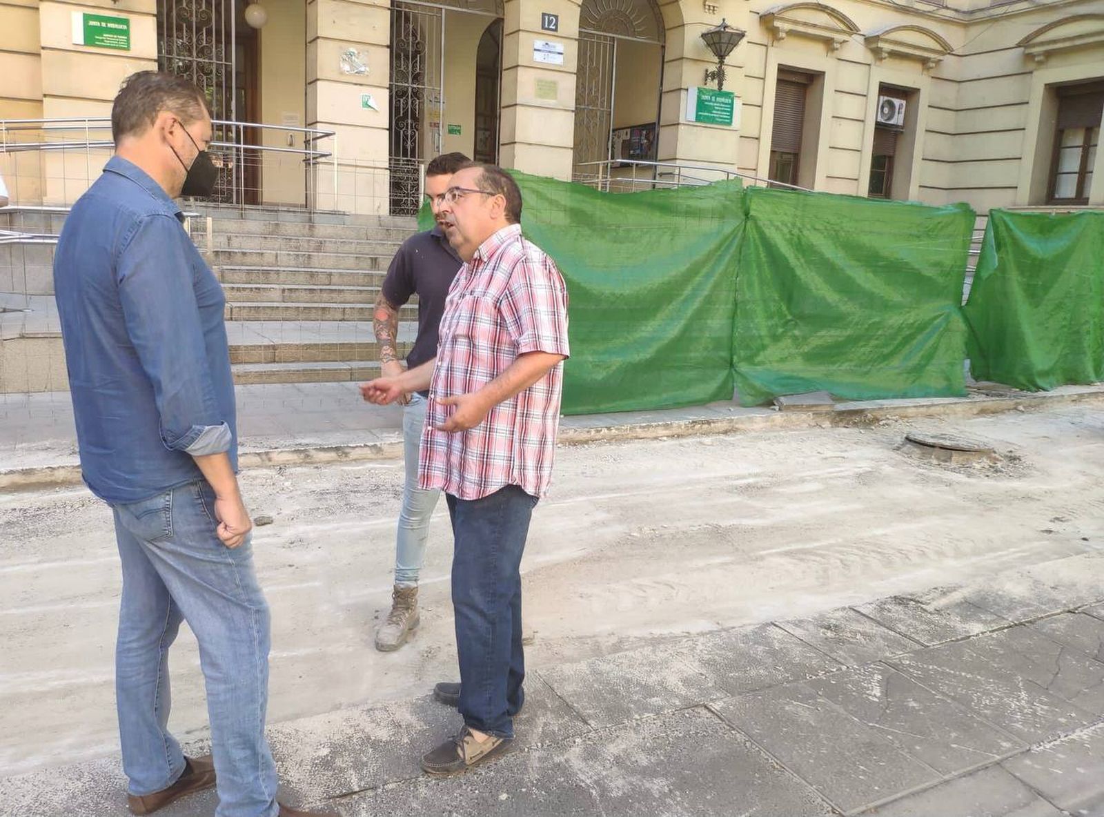 Visita a las obras de Gran Capitán.