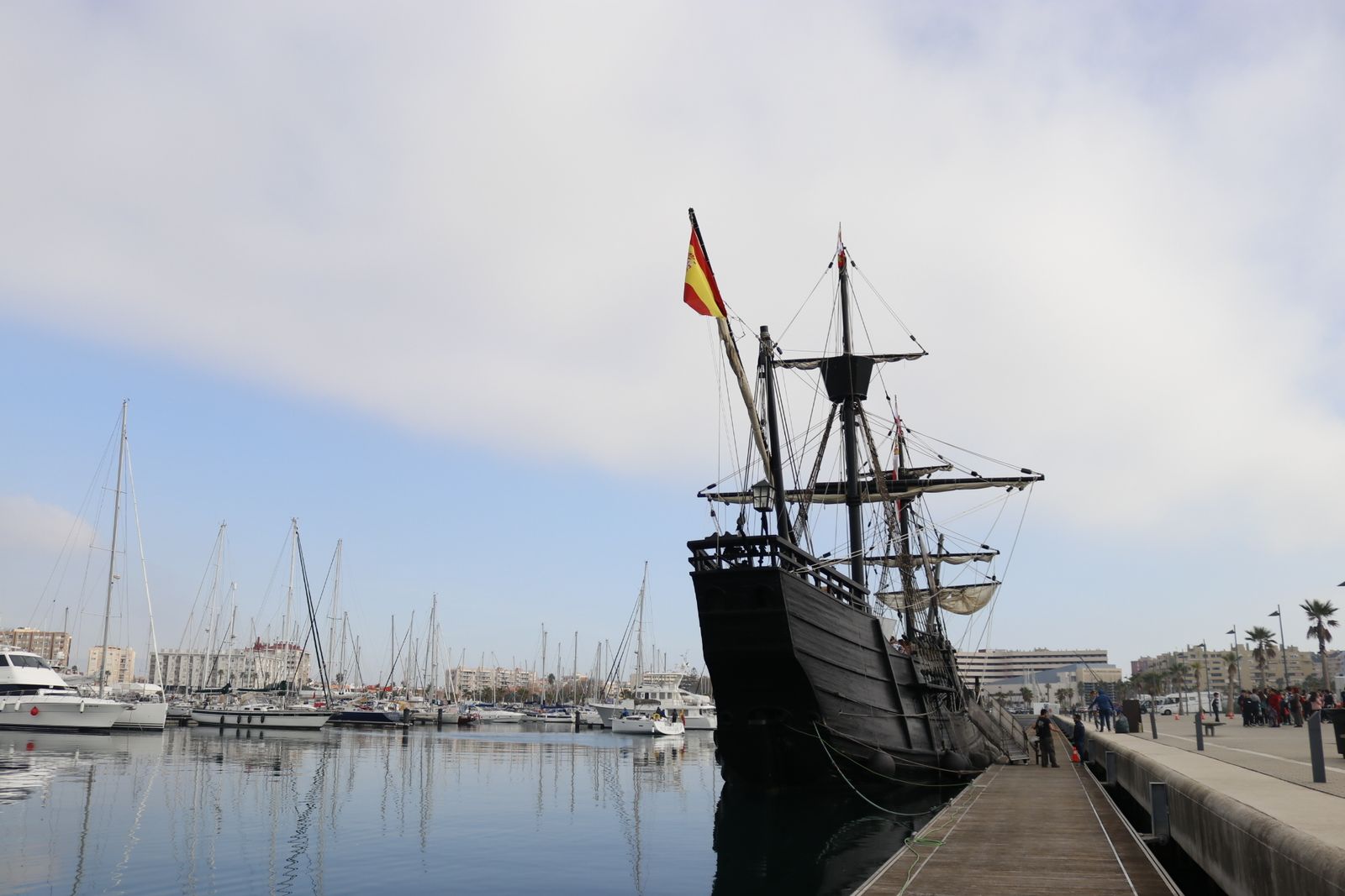 La nao 'Victoria' en La Línea