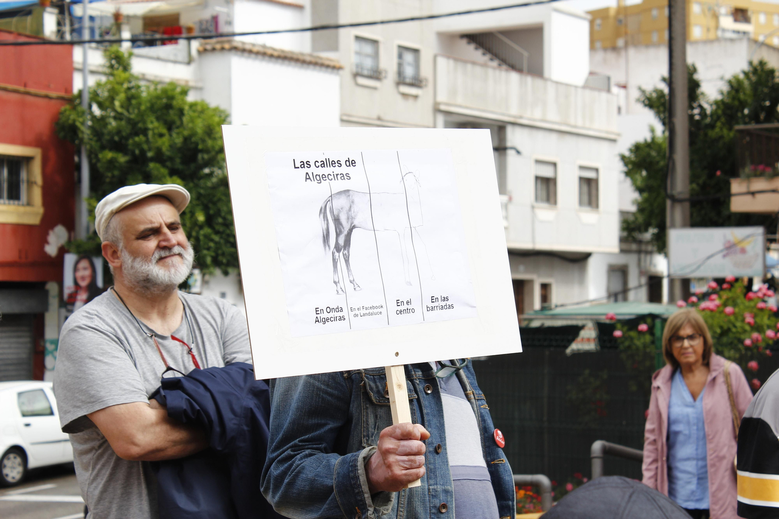 Fotos de la Manifestación de los vecinos de La Bajadilla.