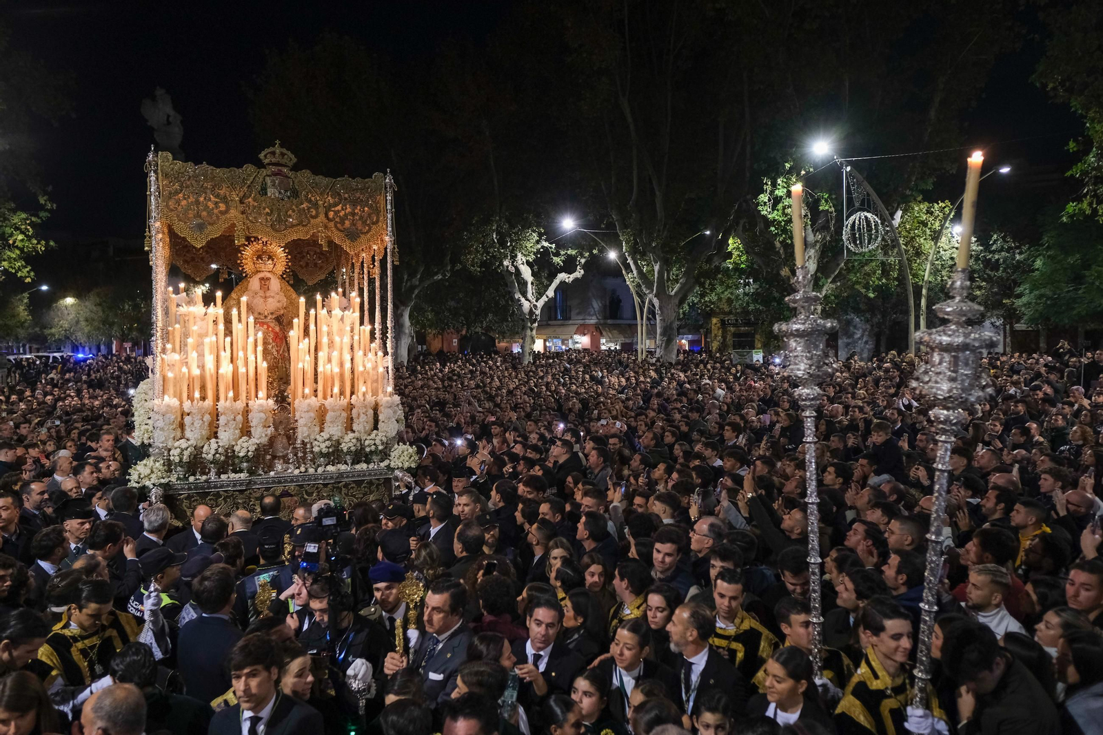 Imágenes del traslado de la Macarena a la Catedral