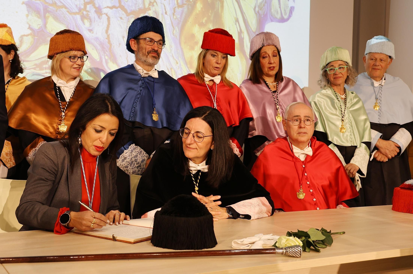 Imágenes del acto de conmemoración del Día de la Universidad de Huelva