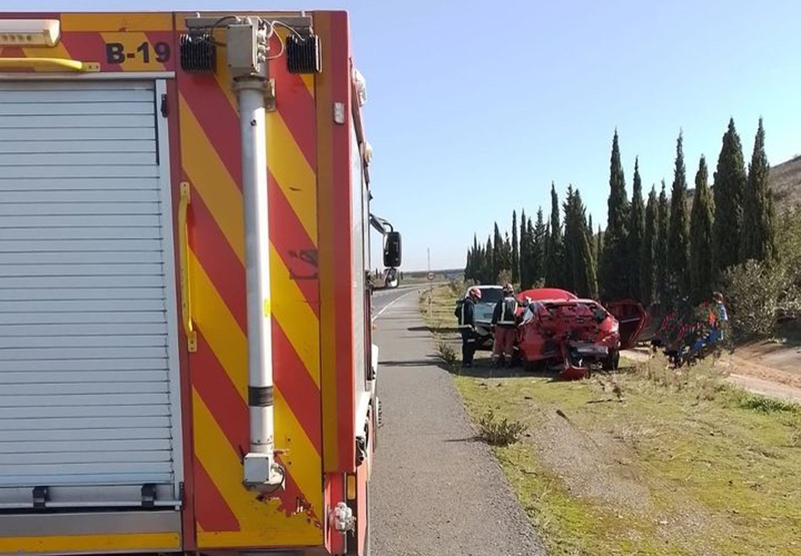 Dos personas heridas en un nuevo accidente en la autovía A-49