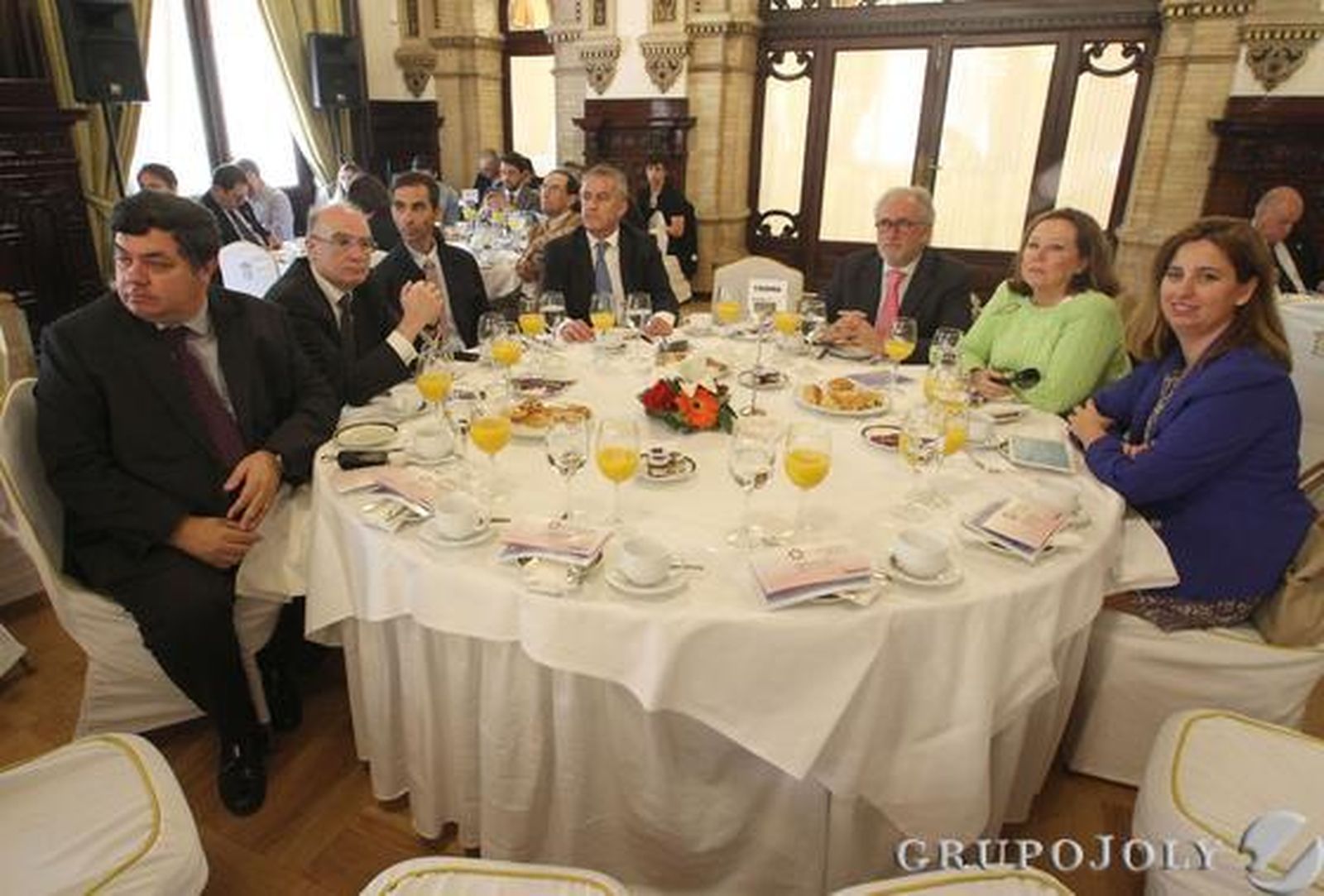 Luis Folque, Antonio Simoes, Eduardo Flores, Ángel Aguayo, Antonio Luis Arroyo, Ángela Lobato y Estrella Freire. / Belén Vargas / Juan Carlos Vázquez