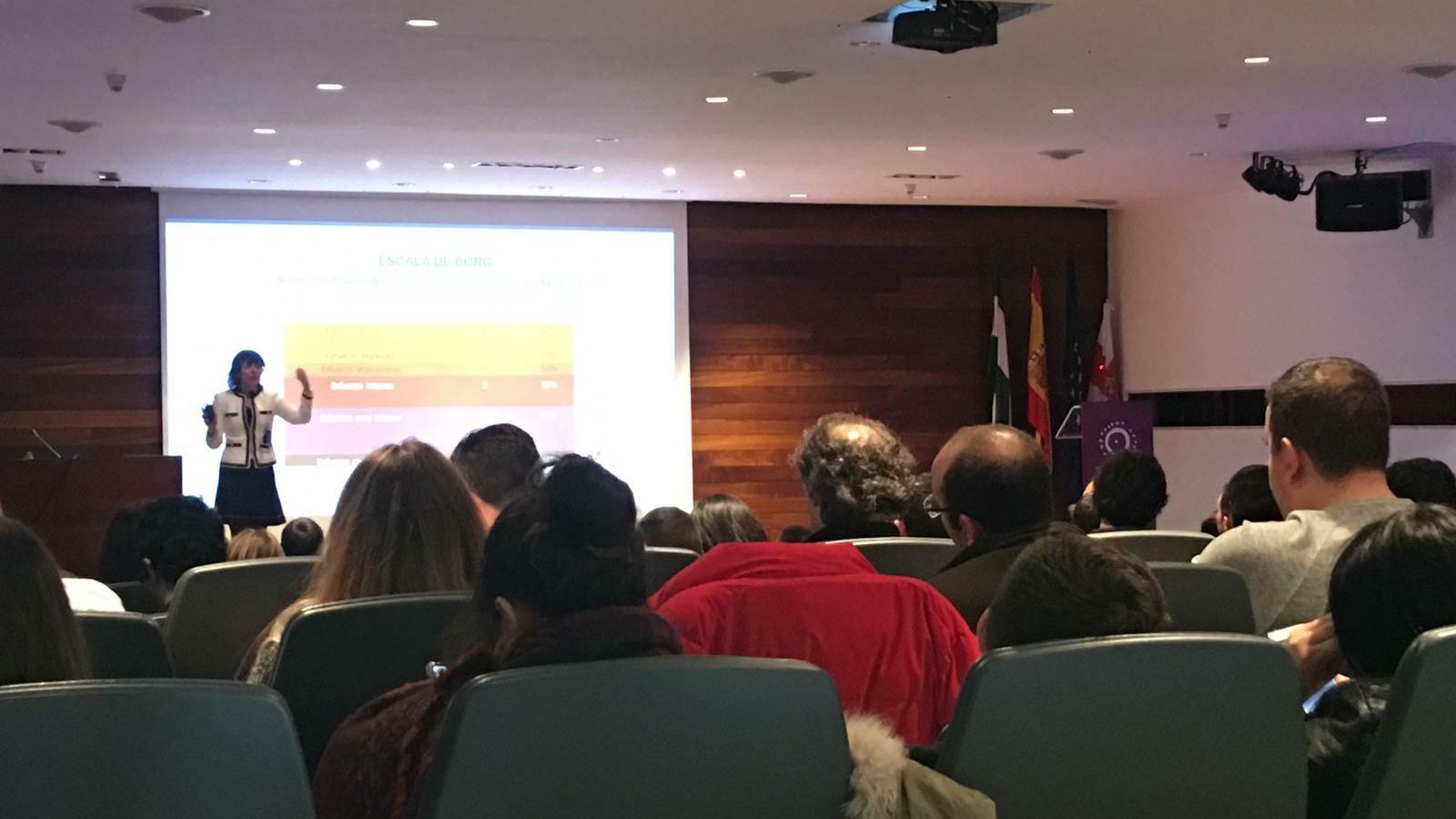 Ana Elvira Planas Lara, durante su intervención en la jornada.