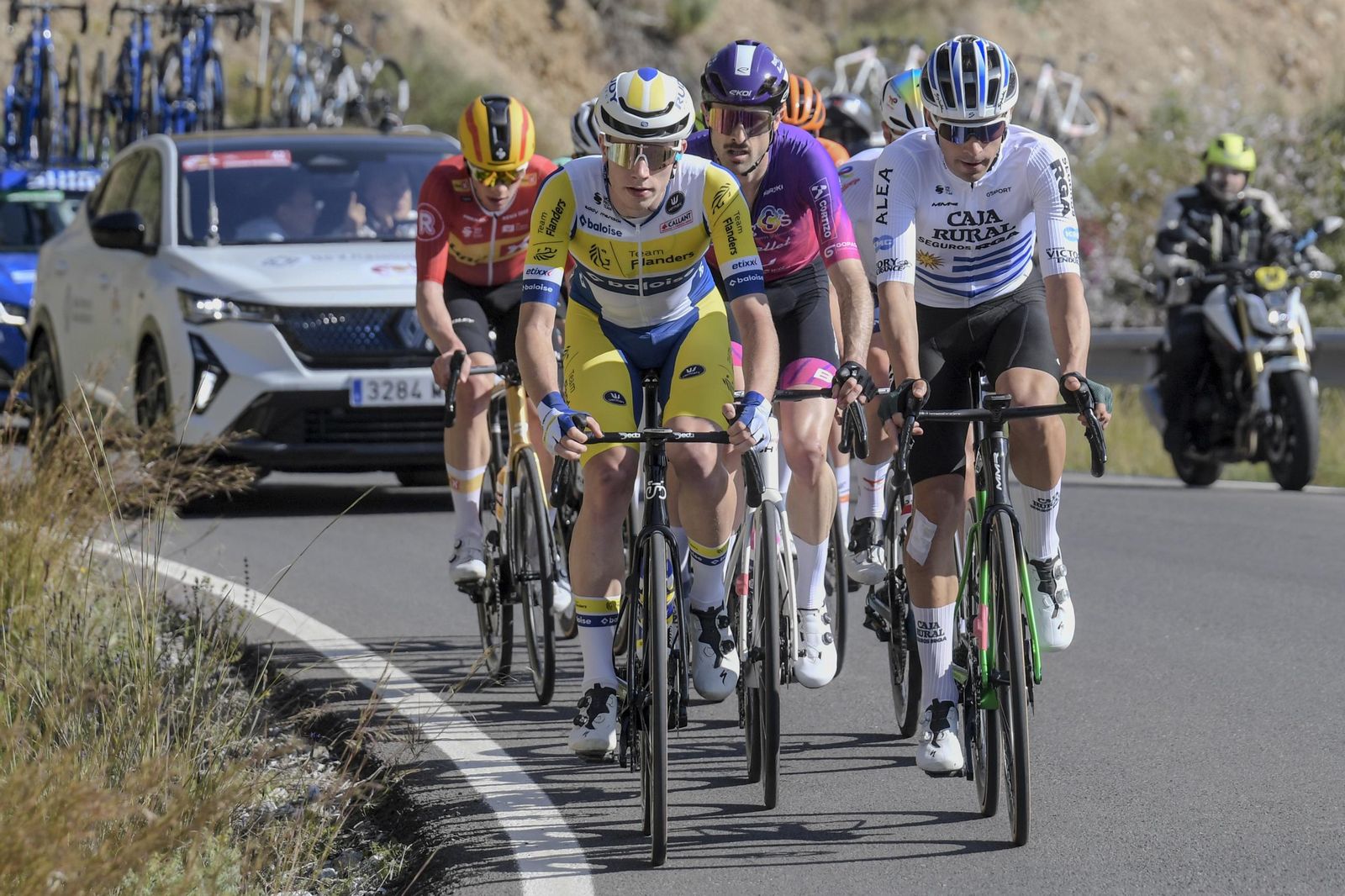 Las mejores imágenes de la primera etapa de la Vuelta Ciclista a Andalucía Ruta del Sol