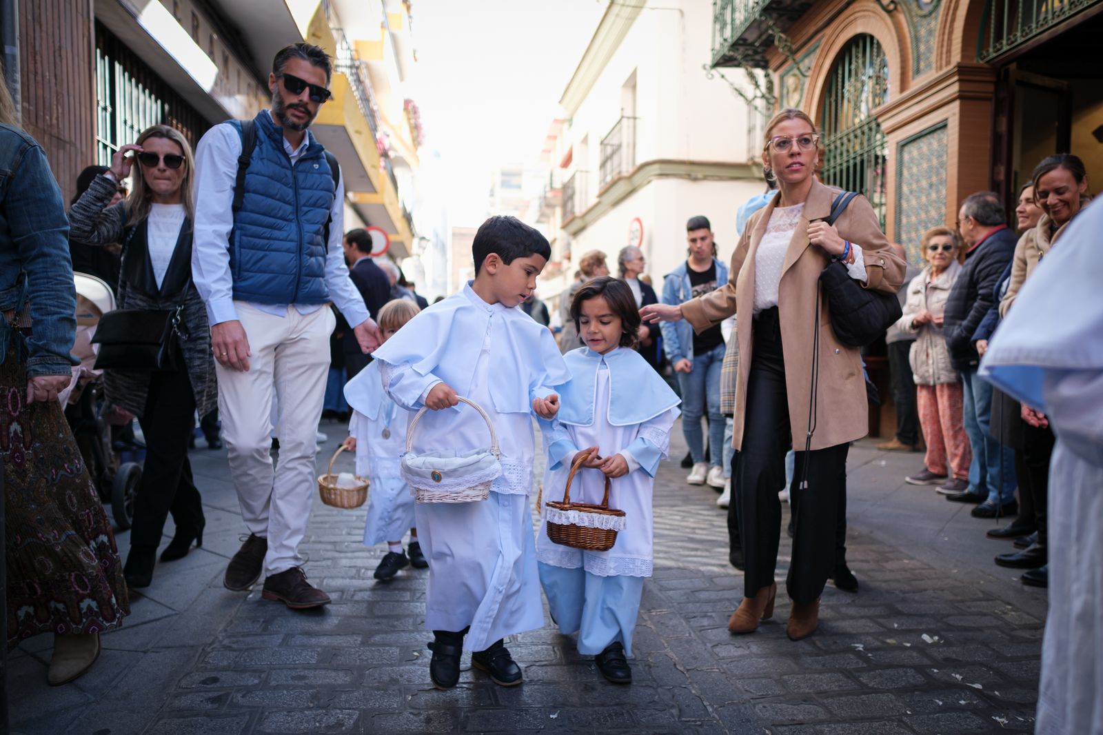 Las imágenes de la procesión de la Virgen Milagrosa de Triana