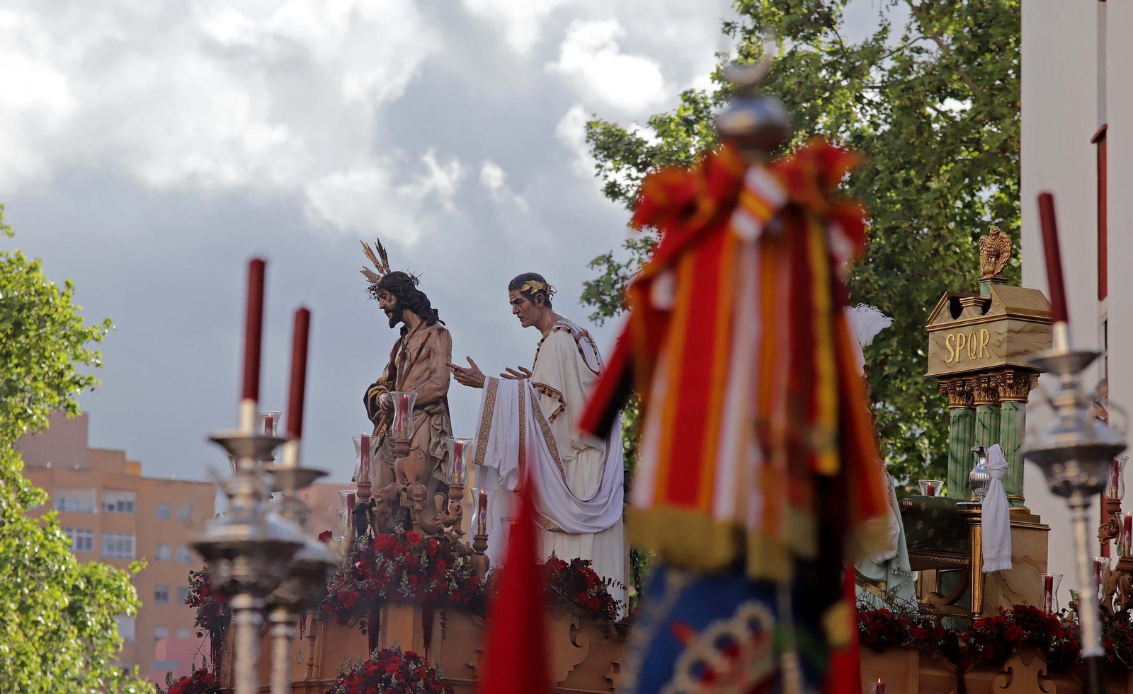 Fotos del Miércoles Santo en Algeciras: Ecce Homo y Buena Muerte