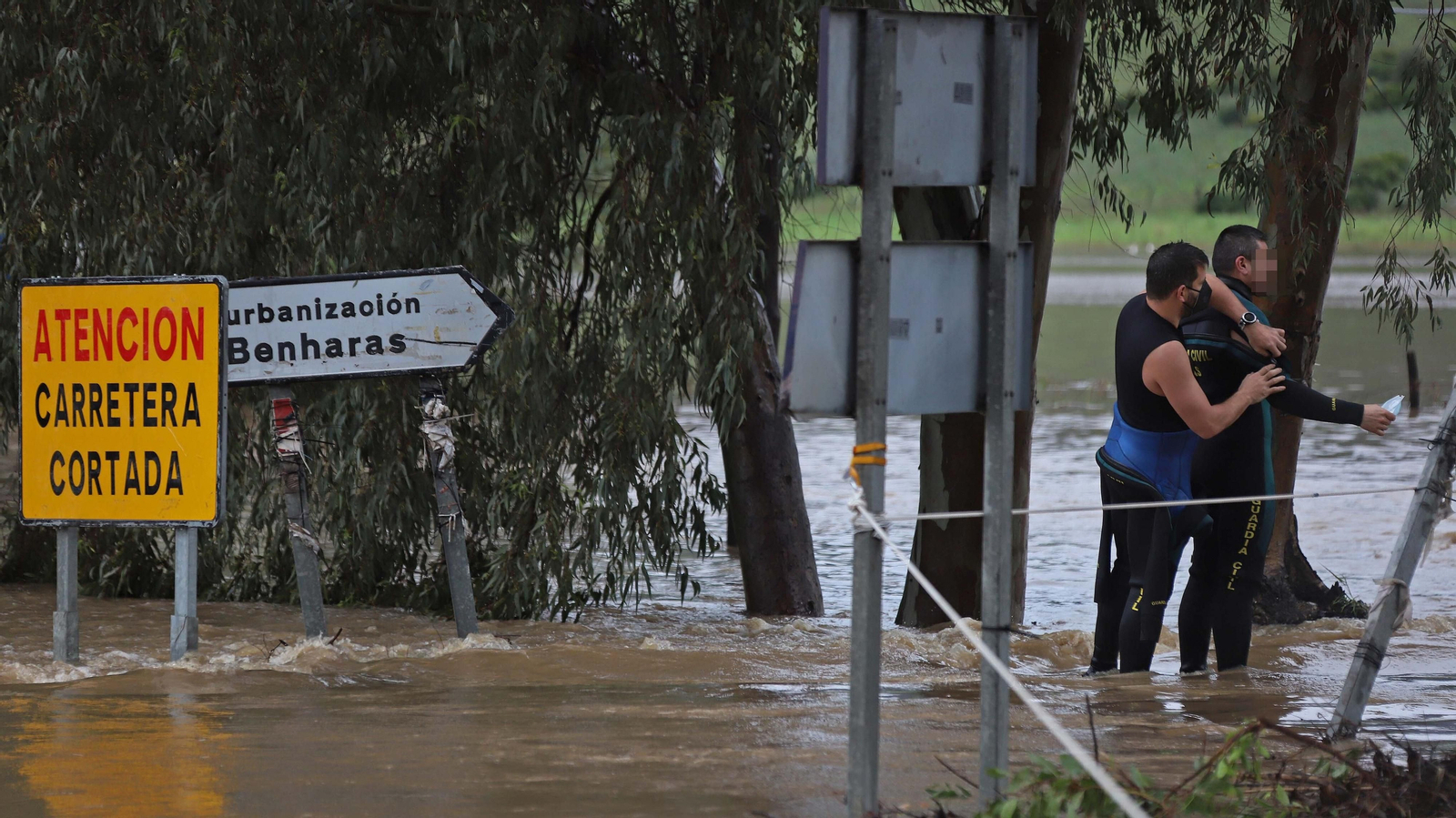 Inundaciones en Los Barrios