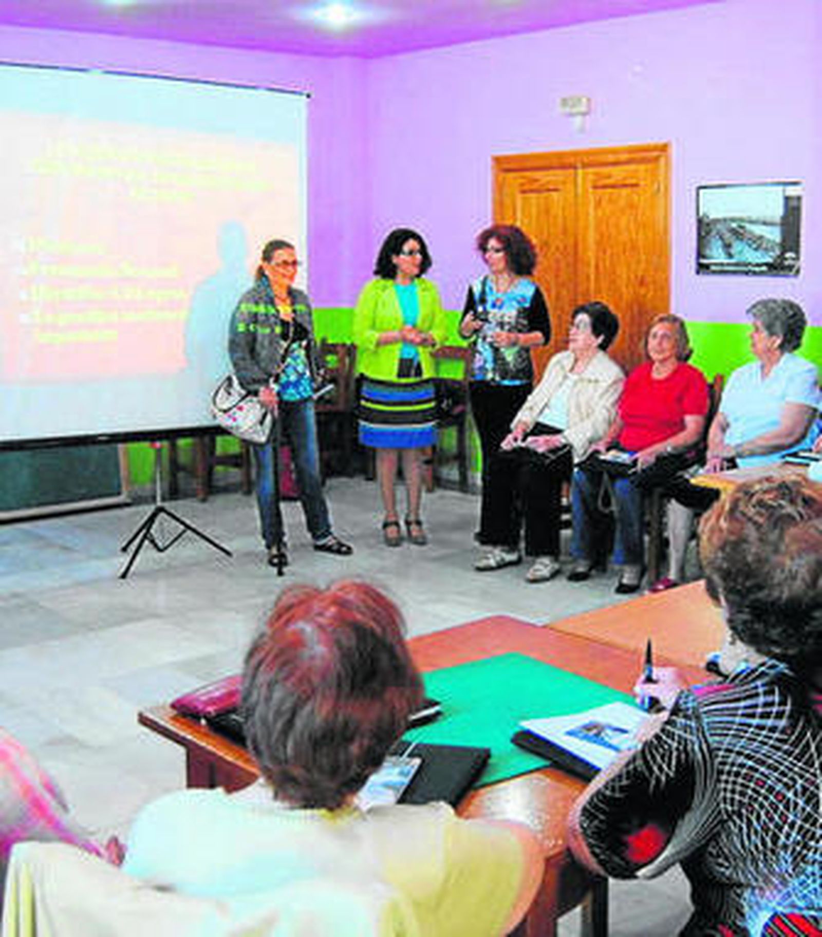 Imagen del taller, impartido por especialistas.