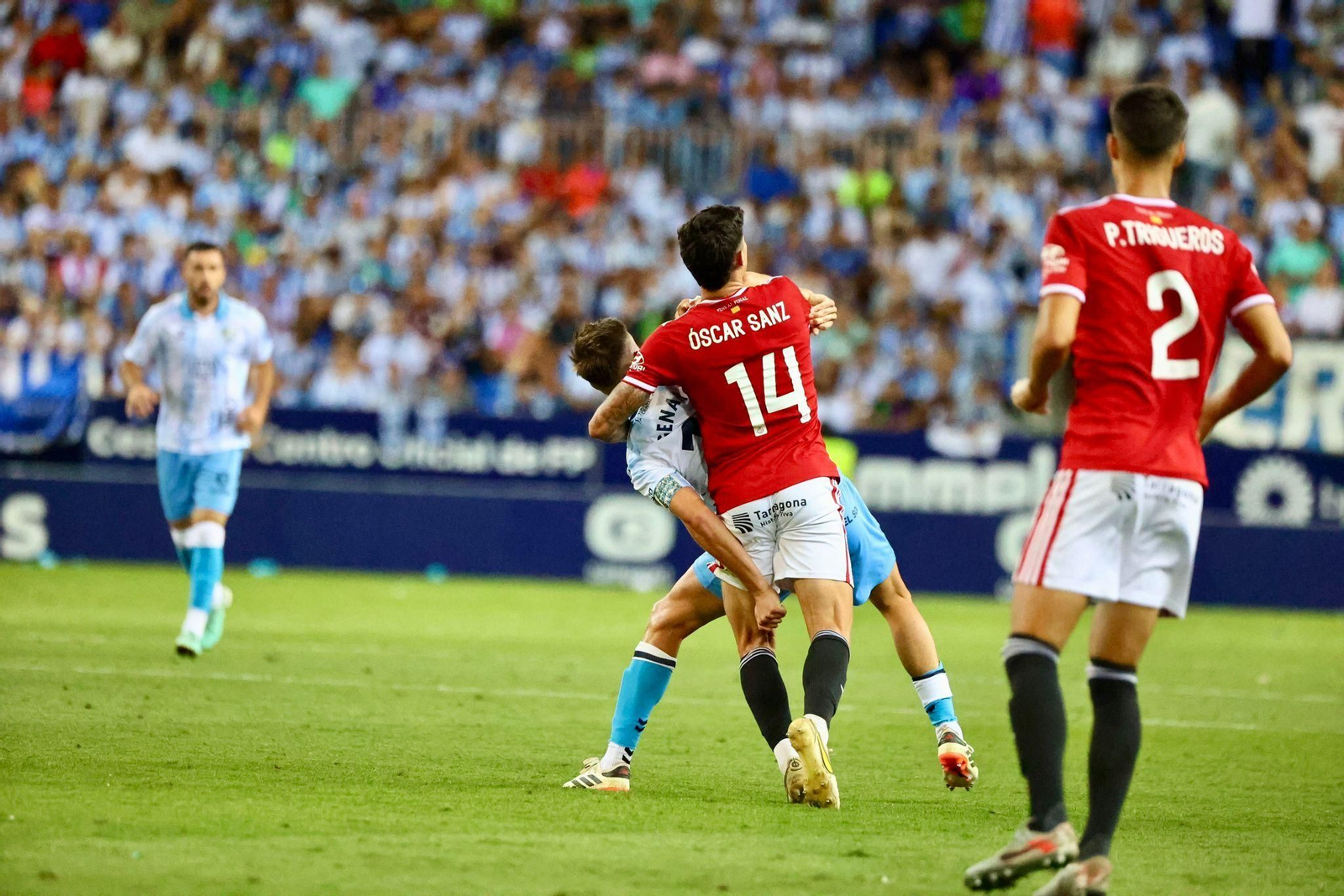 Imagen del partido de ida. Imagen del partido de ida.