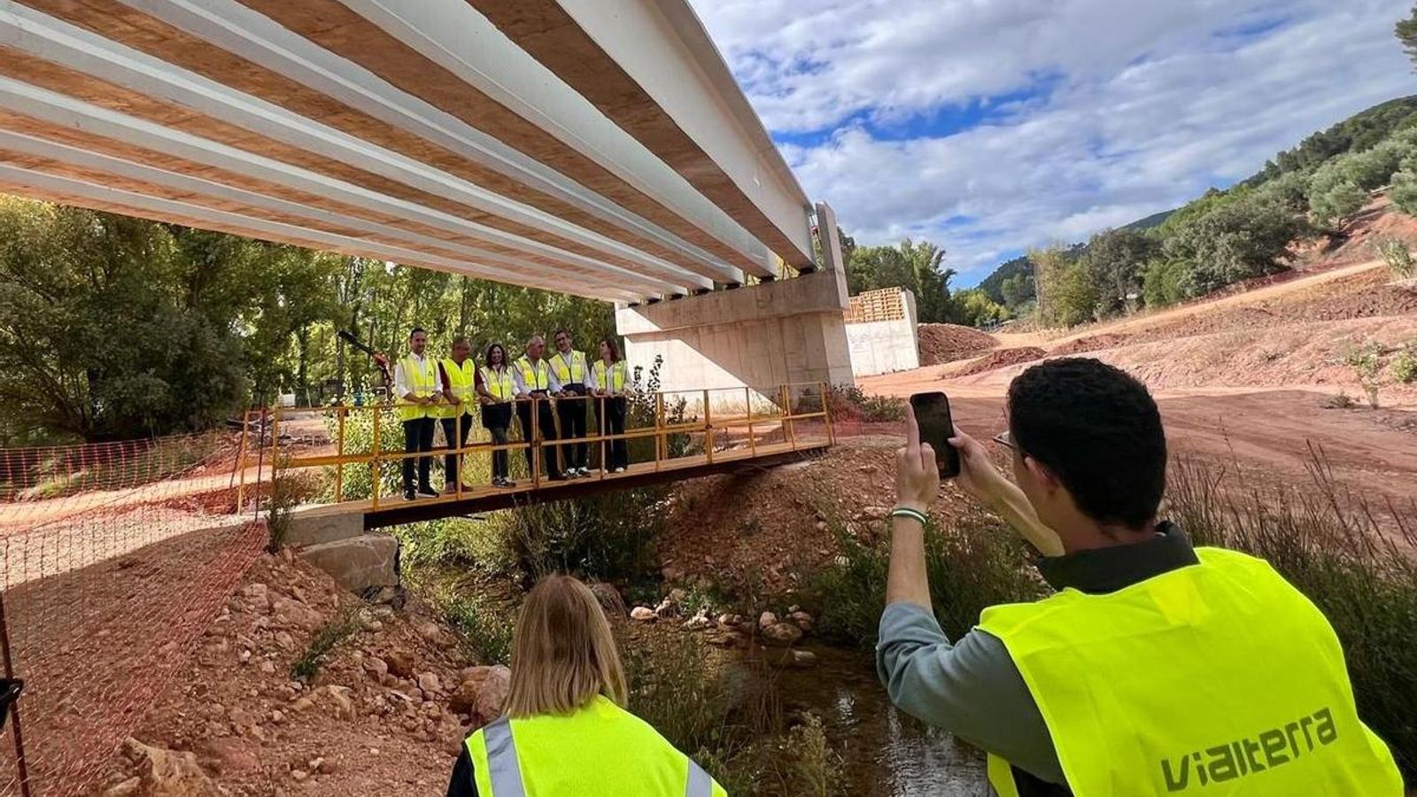 Una de las construcciones llevadas a cabo por Vialterra.