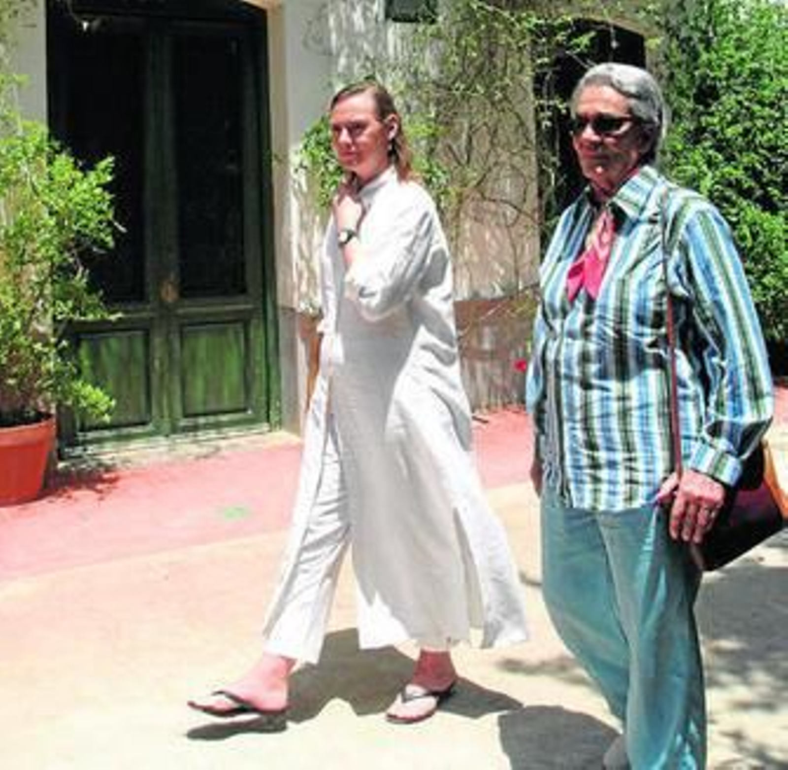 Laura García Lorca y Chavela Vargas.