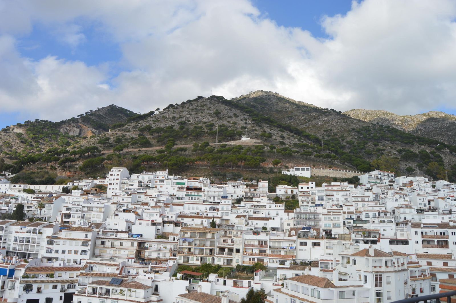 Vista general de Mijas Pueblo.