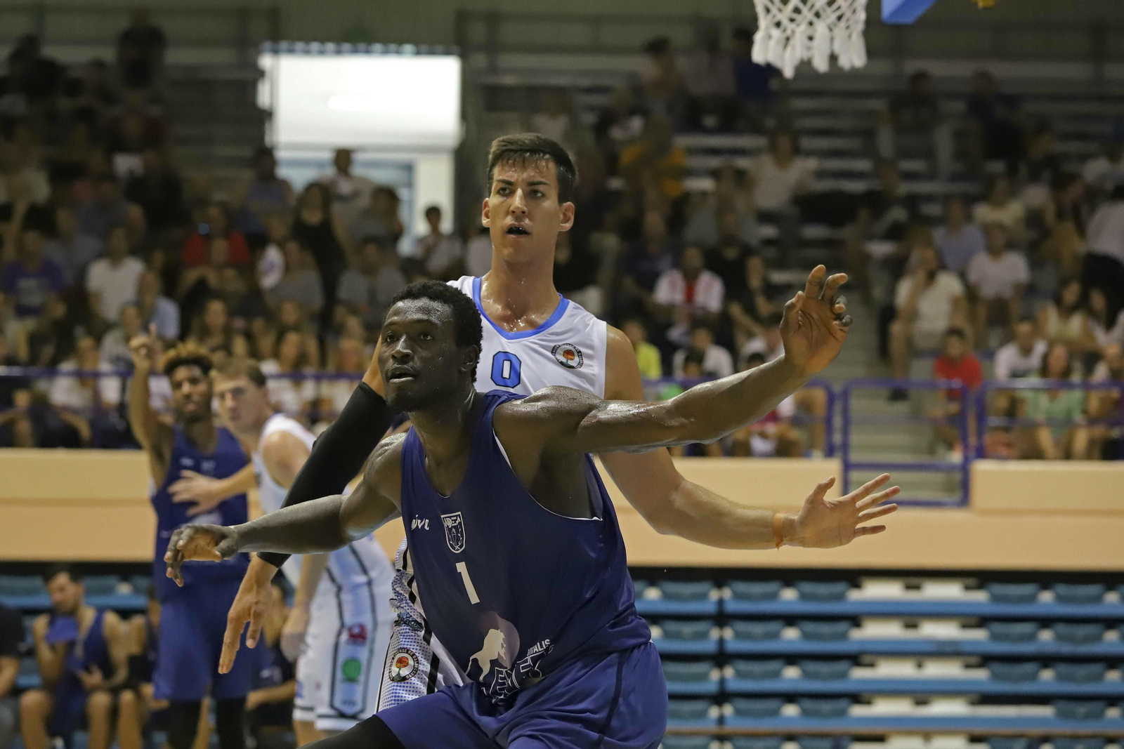 Koyanouba y Matoso, en la final de la II edición de la Copa Diputación, en 2018