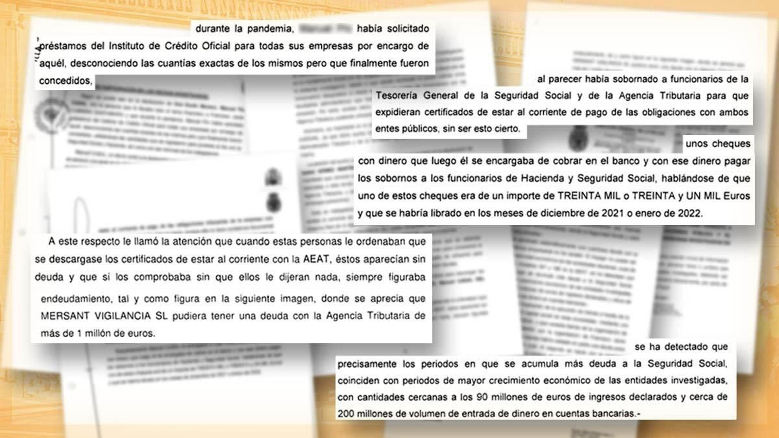La juez investiga si los dueños de Mersant Vigilancia pagaron sobornos a funcionarios