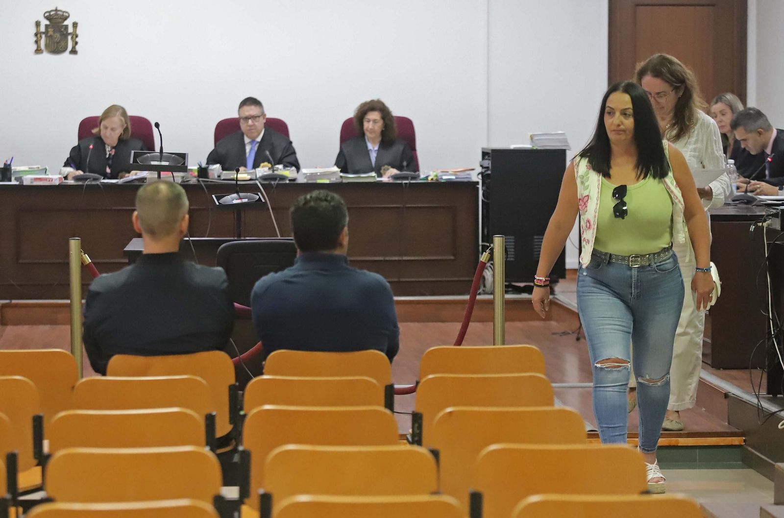 Fotos de la quinta sesión del juicio del Rúa Mar en Algeciras