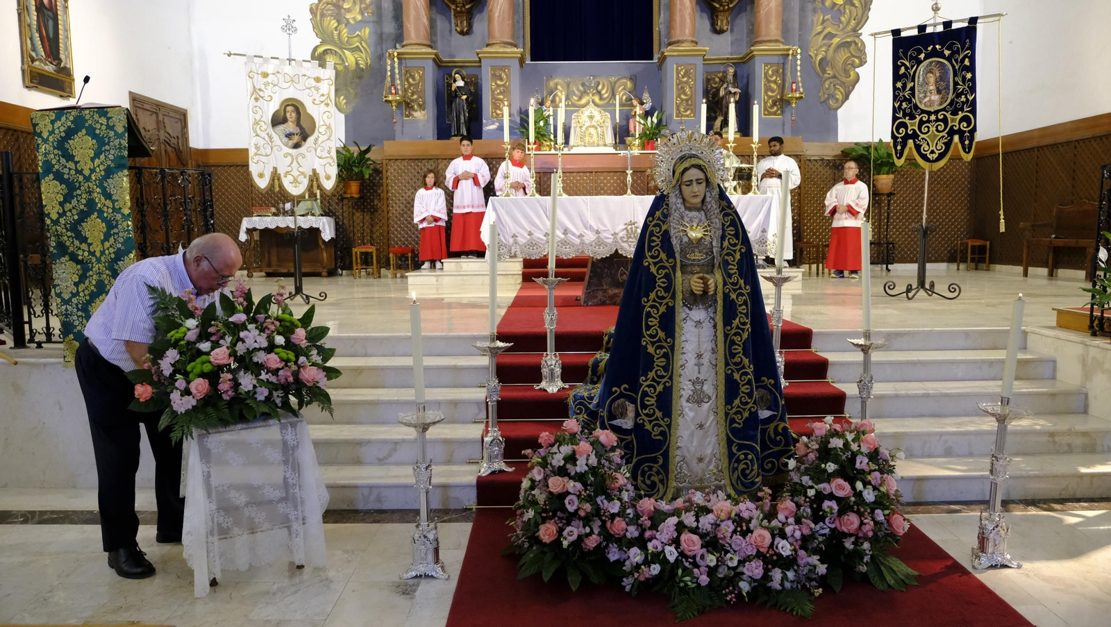 Aniversario de la Cofradía de María Santísima de los Dolores de Vélez Blanco, en imágenes