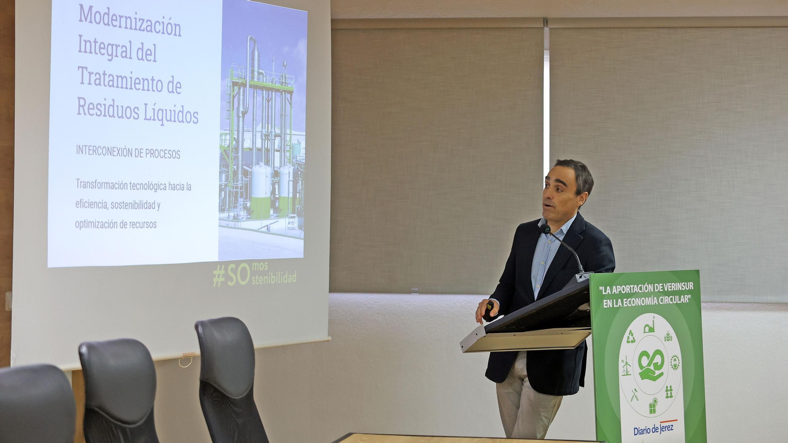 Imágenes de la jornada 'La aportación de Verinsur a la economía circular'