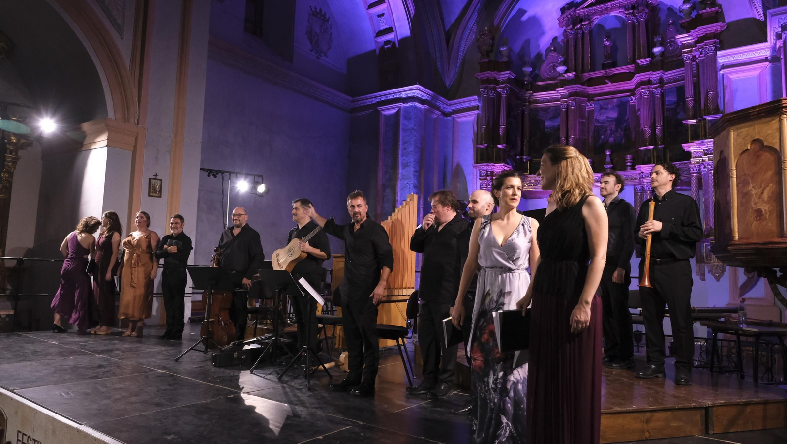 Concierto de Opera Omnia en el Festival de Vélez Blanco, en imágenes