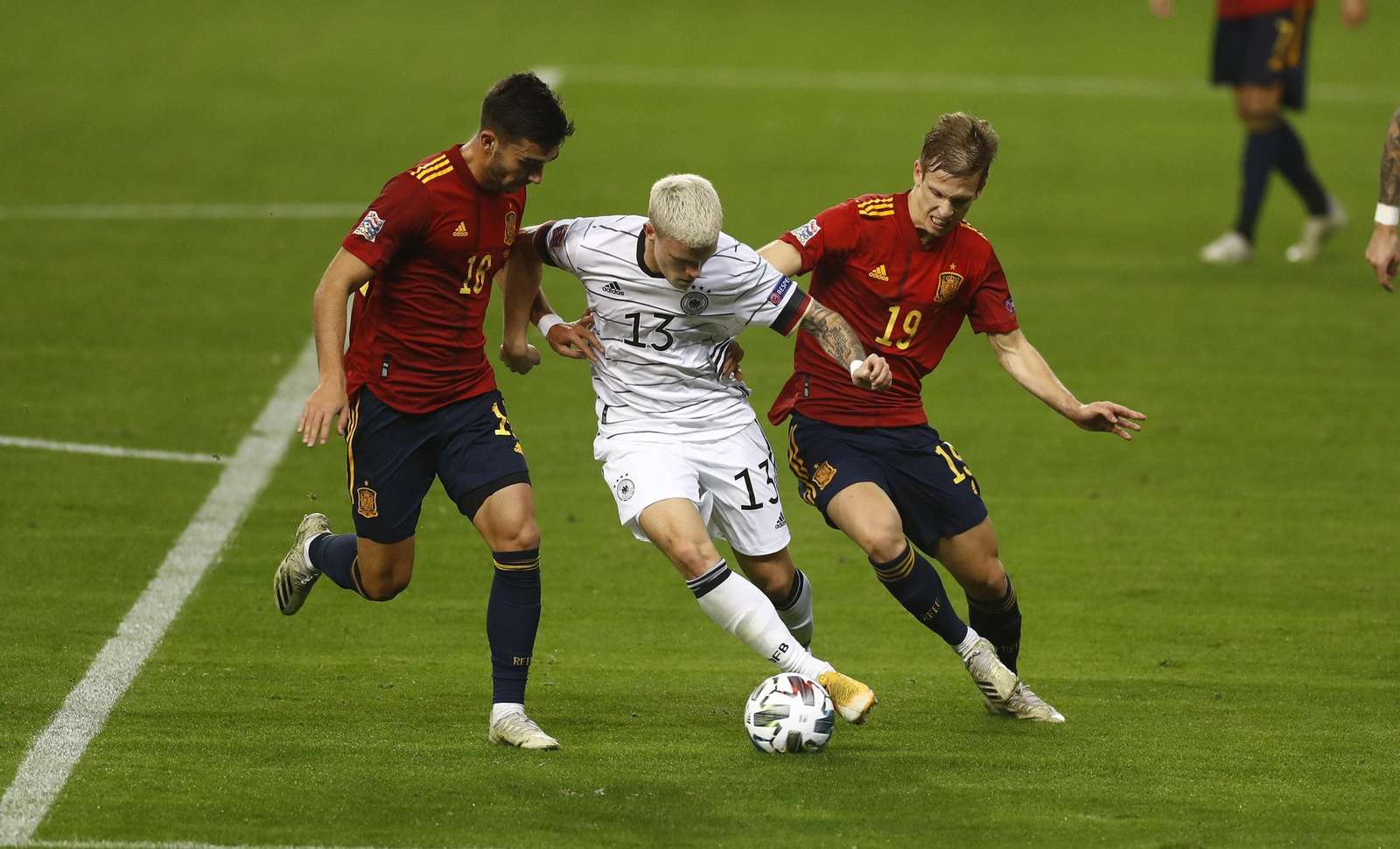 España-Alemania, en imágenes