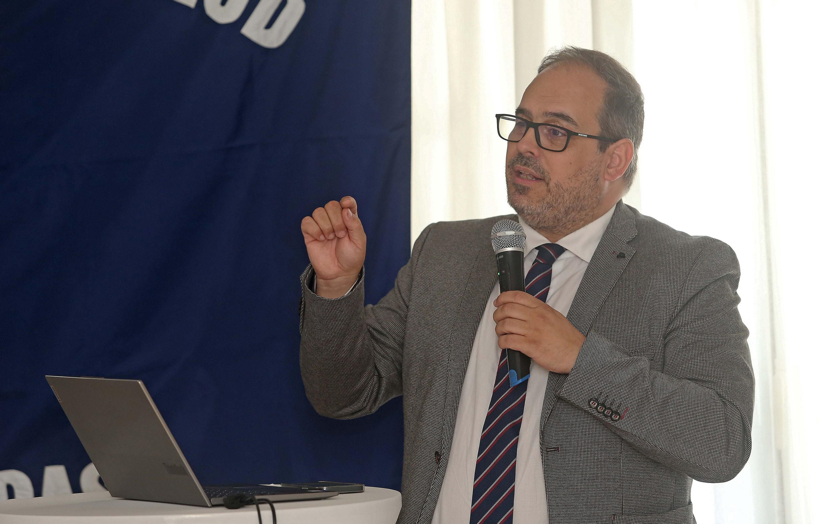 La conferencia del comisionado para el Corredor Atlántico en el Propeller Club Algeciras, en imágenes
