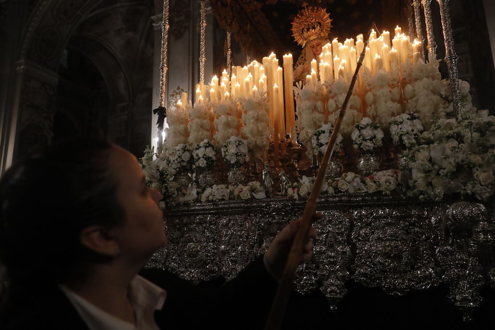 Fotos de Las Aguas el Lunes Santo en la Semana Santa de Sevilla