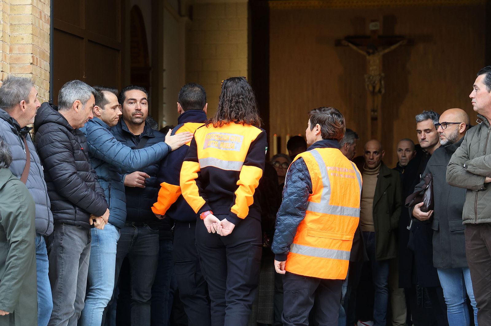 Fotografías de la misa de despedida a David Cordón