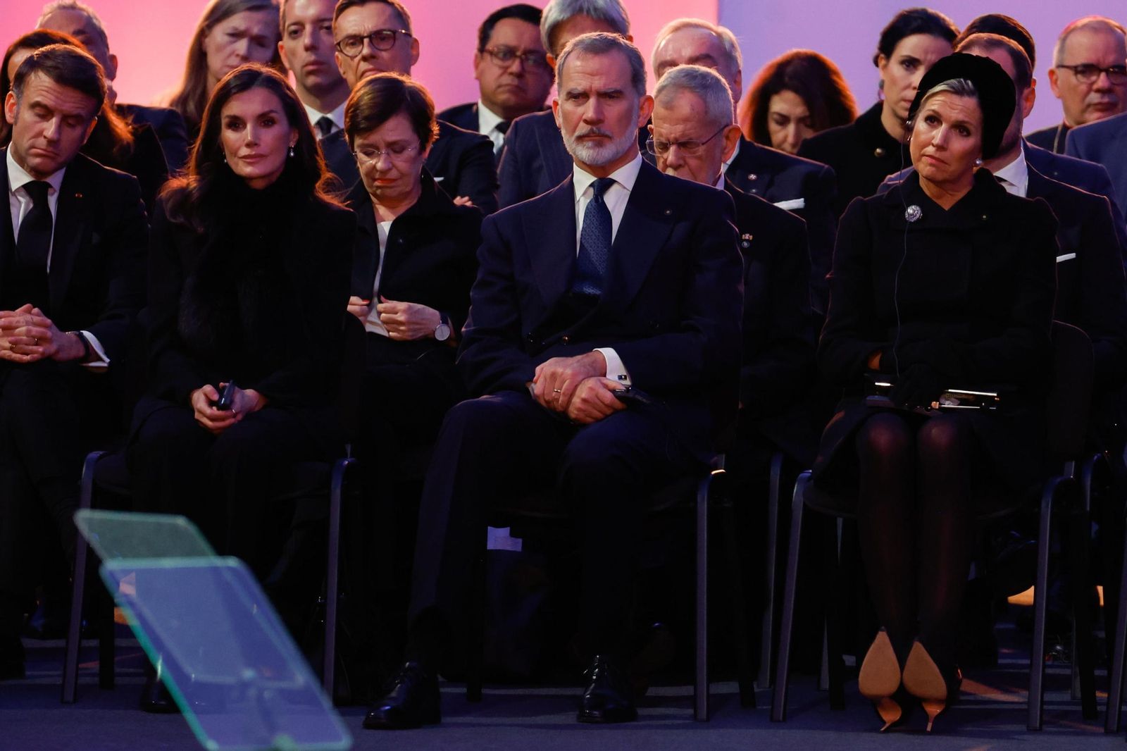 Los Reyes de España asisten al 80 aniversario de la liberación del campo de concentración de Auschwitz