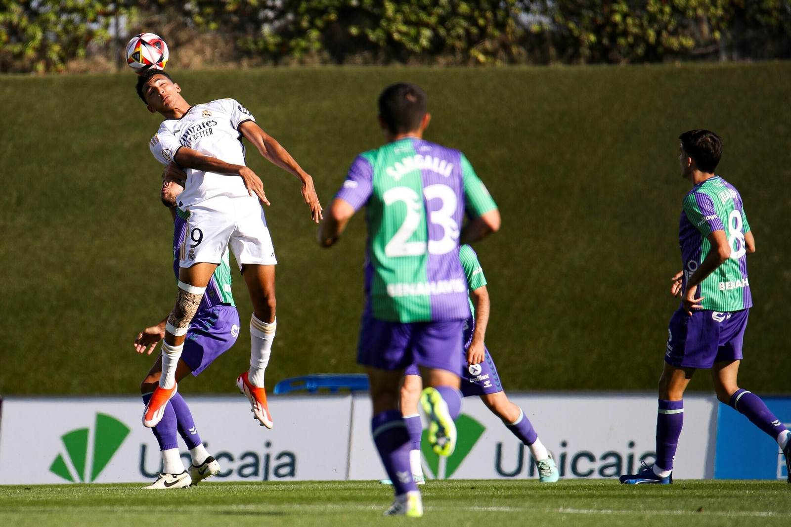 Las fotos del Real Madrid Castilla - Málaga CF